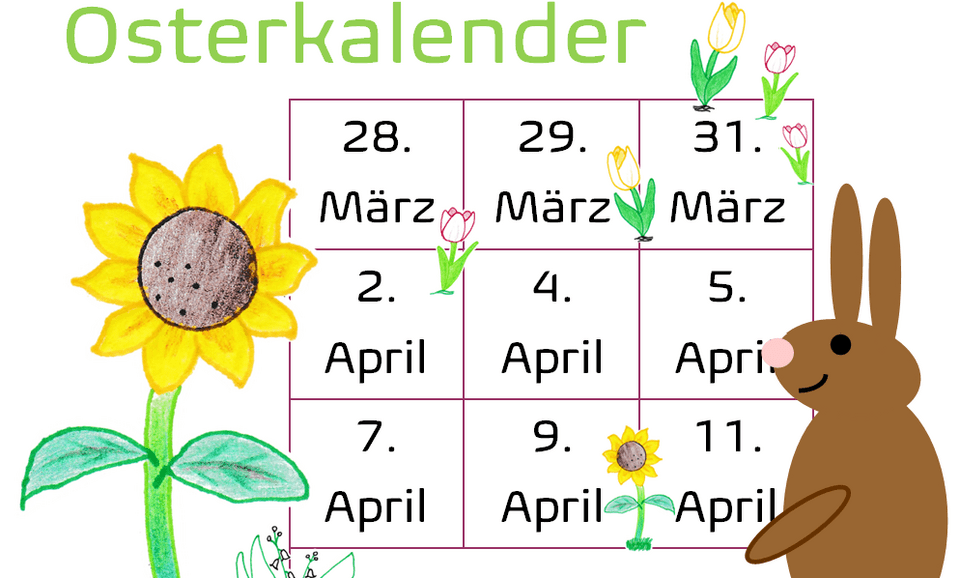 Kulinarischer Osterkalender